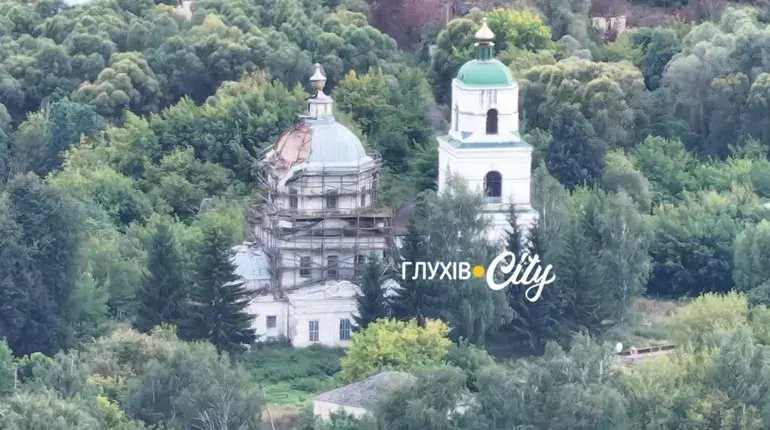 Окупанти знову завдали удар по старовинній церкві на Сумщині Окупанти знову завдали удар по старовинній церкві на Сумщині