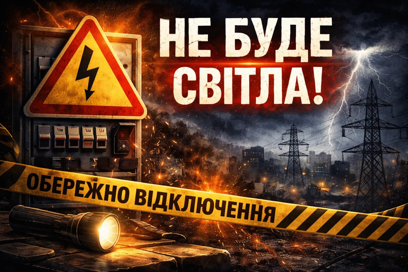 Графік відключення світла на сьогодні, 12 січня, в Конотопі та на Сумщині