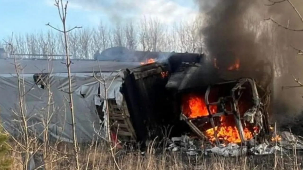 Російський дрон атакував вантажівку на Сумщині