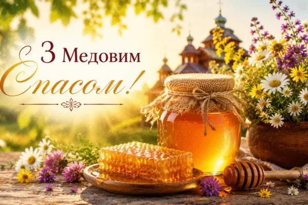 Привітання з Медовим Спасом 2026: щирі побажання у віршах, прозі та своїми словами