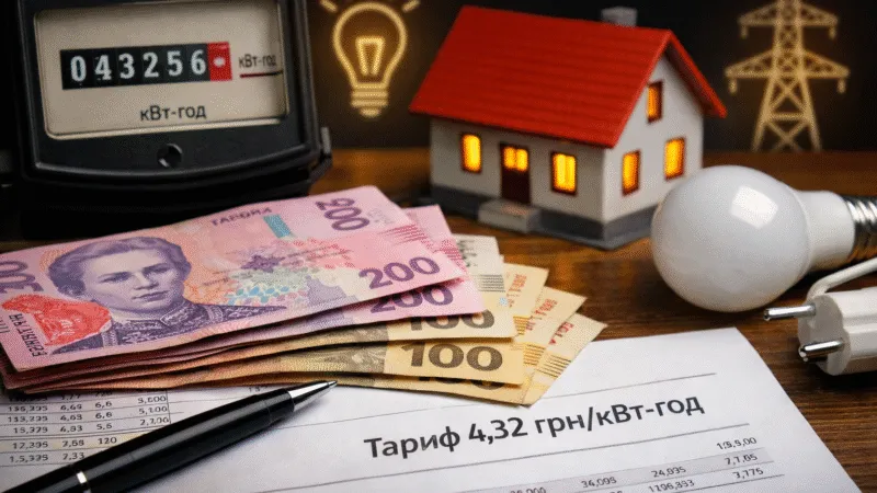 Світло, газ і вода в Конотопі: скільки коштує комуналка з 1 серпня 2026