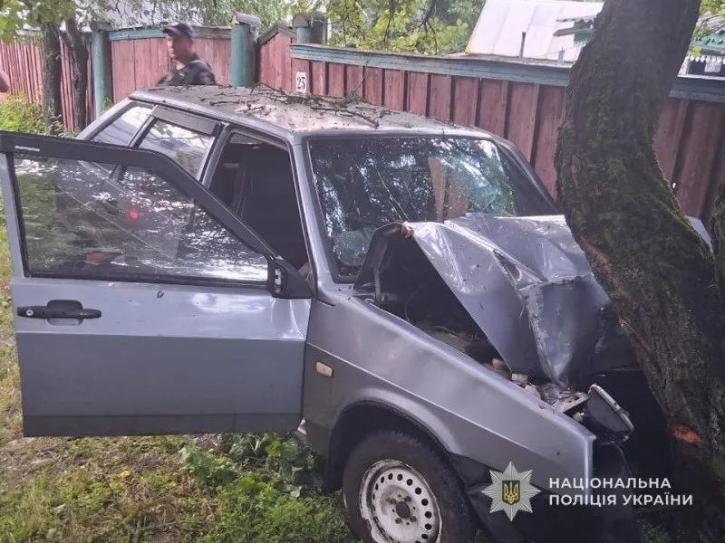 Смертельна ДТП на Конотопщині: водій врізався в дерево і загинув