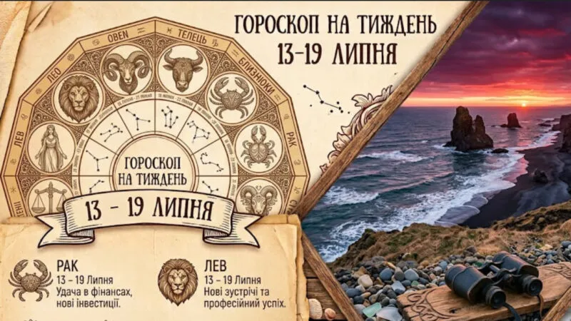 Гороскоп на тиждень 13-19 липня: гроші, кохання і здоров'я під молодиком у Раку
