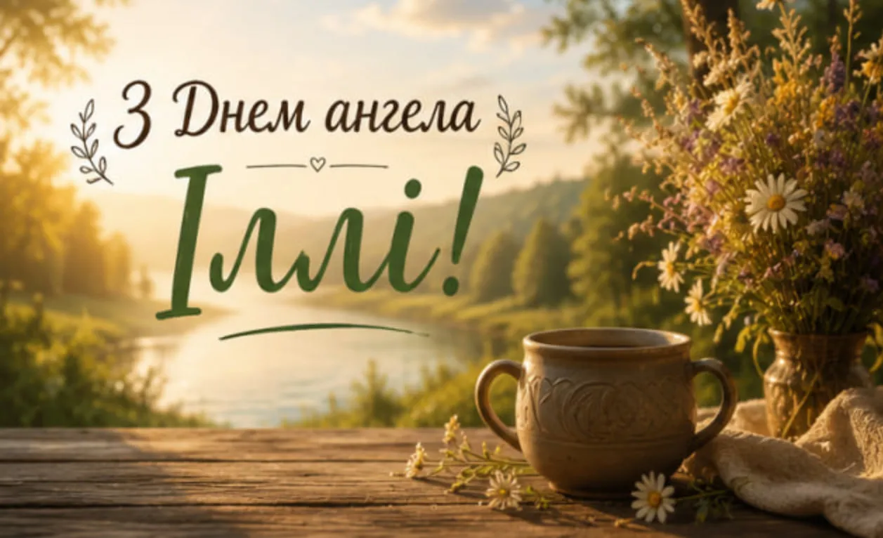 день ангела Іллі листівка українською