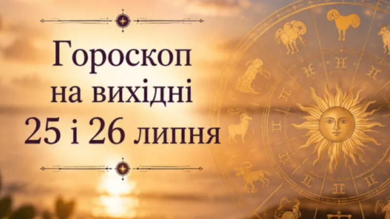 Чого категорично не варто робити на вихідних 25 і 26 липня 2026 — попередження для кожного знака зодіаку