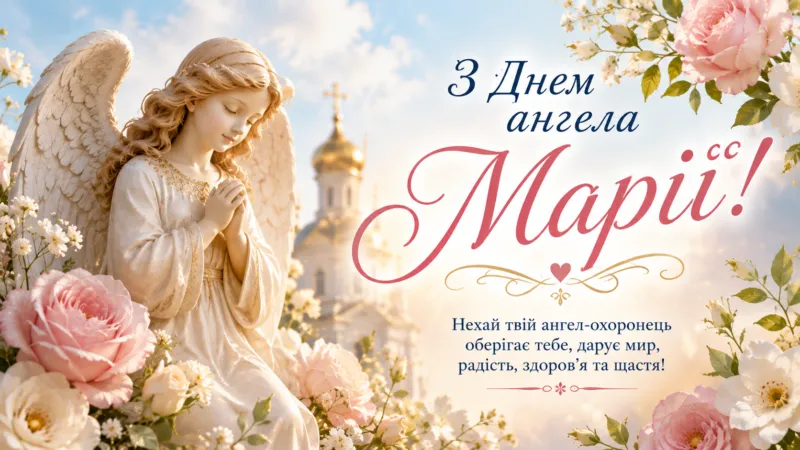 З Днем ангела Марії 2026: привітання, картинки, листівки
