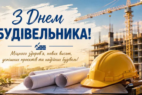 Прикольні привітання з Днем будівельника 2026: жарти, тости та веселі картинки