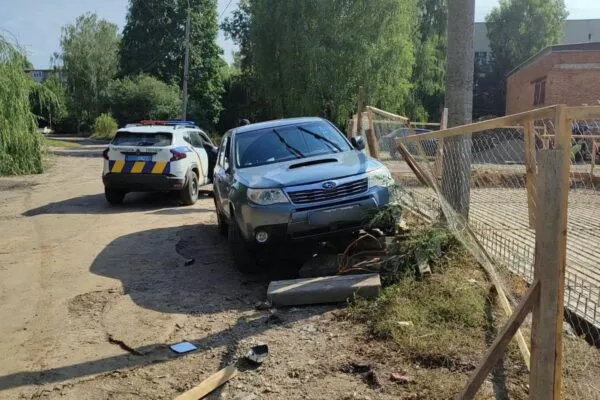 В Сумах затримали п'яного водія, який травмував матір з дитиною