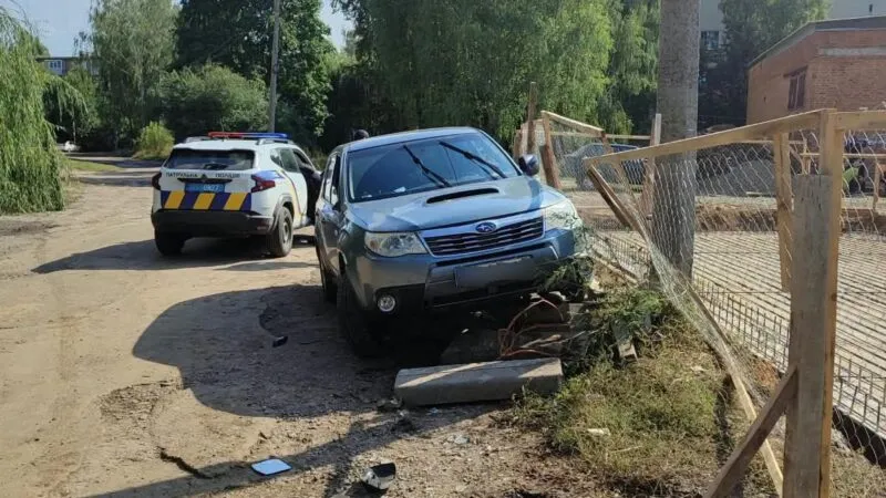 В Сумах затримали п'яного водія, який травмував матір з дитиною