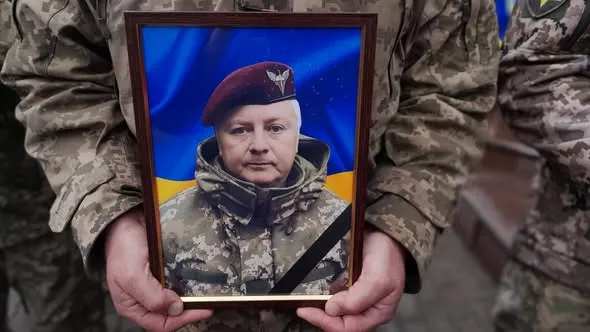 На Роменщині попрощалися з полеглим на Курщині військовим Віктором Тагаєвим