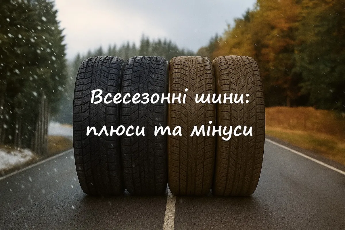 Всесезонні шини – оптимальна альтернатива чи компроміс з ризиками для безпеки